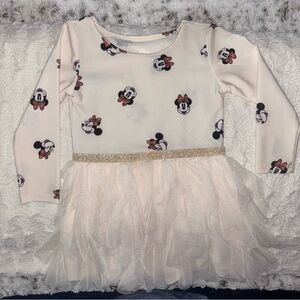 Disney Minnie Mouse Cream and Black Dress